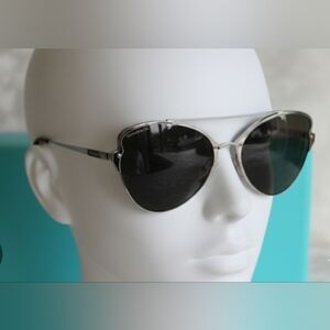 Tiffany & Co. Silver Tone Mirror  Sunglasses